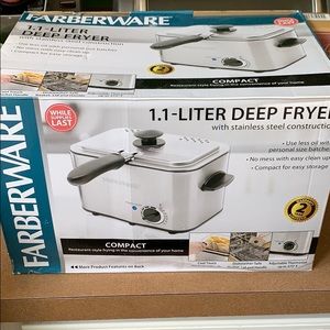 Farberware 1.1 liter stainless steel deep fryer